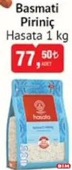 HASATA BASMATİ PİRİNÇ 1 KG